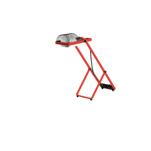 Artemide Sintesi Tischlampe Rot