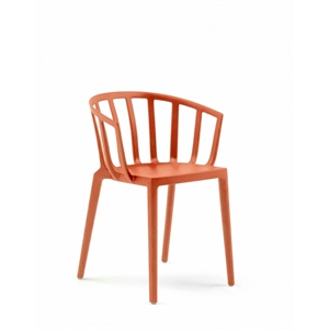 Kartell VENICE MAT Esszimmerstuhl Orange