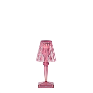 Kartell BATTERY Tragbare Lampe Rosa