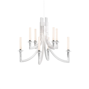 Kartell KHAN METAL Kronleuchter Kristall
