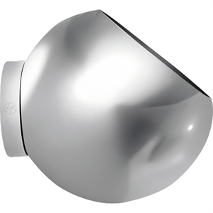 AYTM GLOBE Wandtopfpflanze Ø17 Silber