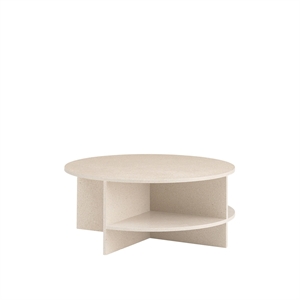 Muuto Halbe Couchtisch Hellbraun/Terrazzo