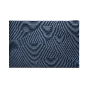 Heymat Stroh-Fußmatte 85x130 Blau