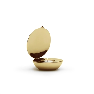 Design House Stockholm Muschel-Teelichthalter Messing