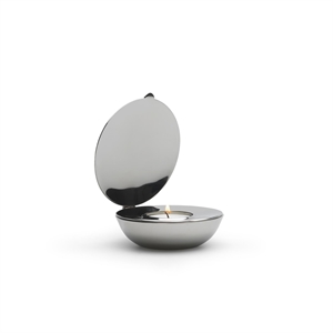 Design House Stockholm Muschel-Teelichthalter, Nickel