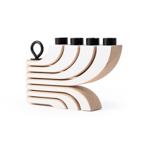 Design House Stockholm Nordic Light 4-armiger Kerzenständer Weiß