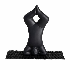 Design House Stockholm Yoga Nr. 3 Skulptur Schwarz