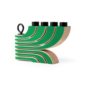 Design House Stockholm Nordic Light 4-armiger Kerzenständer Grün