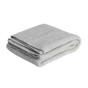 Design House Stockholm Pleece Teppich 140x160 Hellgrau