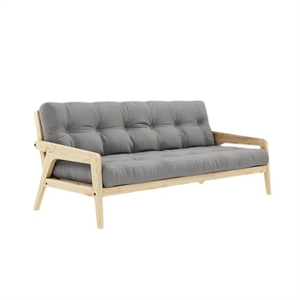 Karup Grab Sofa mit 5-lagiger Matratze 746 Grau/Roh
