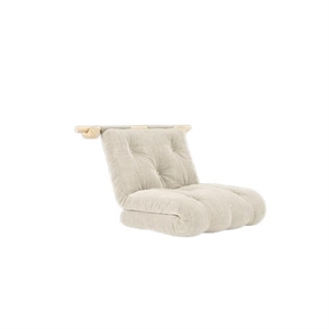 Karup Hakenmatratze mit Halterungen 75x200 Elfenbein/Roh