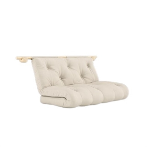 Karup Hakenmatratze mit Halterungen 135x200 Roh/747 Beige