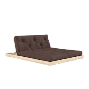 Karup Klapp-Schlafsofa 140x200 Roh/715 Braun
