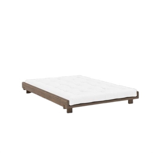 Karup Social Bettgestell 140x200 Johannisbrotbraun