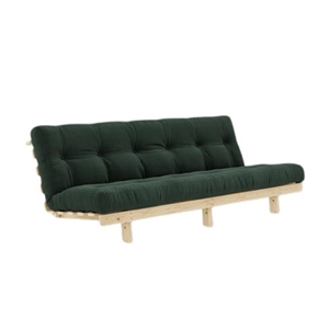 Karup Lean Schlafsofa mit Alpha Matratze 130x200 Seegras/Roh