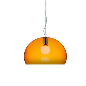 Kartell FL/Y Pendelleuchte Orange Klein