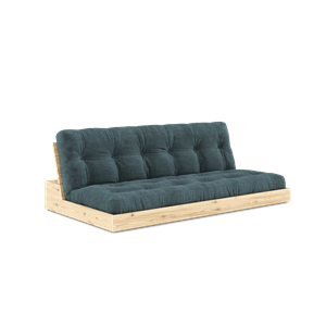 Karup Design Lampensockel Schlafsofa mit 5-Lagen-Matratze, Klar/ Hellblau