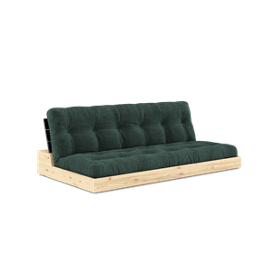 Karup Design Lampensockel Schlafsofa mit 5-lagiger Matratze Black Night/Algen