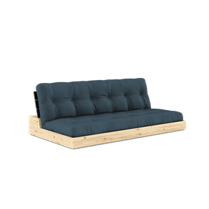 Karup Design Lampensockel Schlafsofa mit 5-Lagen-Matratze Black Night/Petroleum