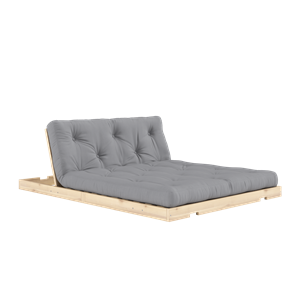 Karup Design Flip Schlafsofa mit Matratze 140x200 Grau/Roh
