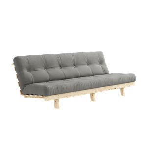 Karup Design Lean Sofa Sofa mit Alpha Matratze 130x200 Grau/Roh