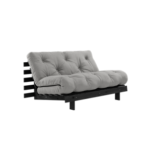 Karup Design Roots Schlafsofa mit Matratze 140x200 746 Dunkelgrau/ Schwarz