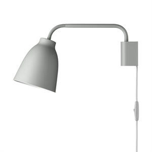 Fritz Hansen Caravaggio Read HSP Wandlampe Grau 25