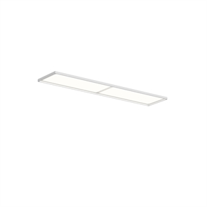 Louis Poulsen LP Slim Deckenleuchte Prismatic Diffuser Einbau 3000K & Dali Weiß
