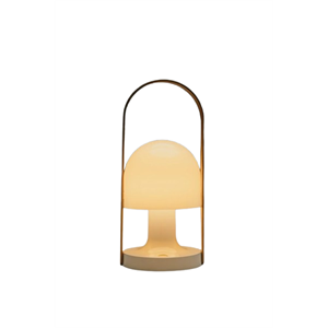 Marset FollowMe Plus Tischlampe Weiß/ Eichenholz