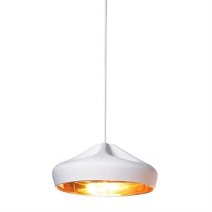 Marset Pleat Box Pendel 36 Hvid & Guld