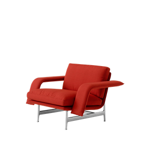 &Tradition Meantime AV29 Sessel Sofa Poliertes Aluminium/Fiord 0571