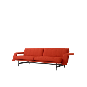 &Tradition Meantime AV30 2-Sitzer-Sofa, Warm Schwarz/Fiord 0571