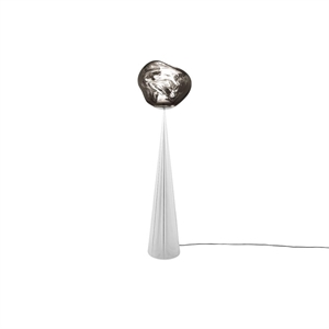 Tom Dixon Melt Cone Fat Stehlampe Silber