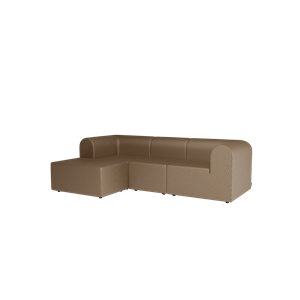 Montana Paradigm 3-Sitzer-Sofa mit Pouf links H220-Hallingdal220