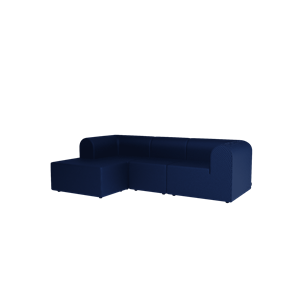 Montana Paradigm 3-Sitzer-Sofa mit Pouf links H764-Hallingdal764