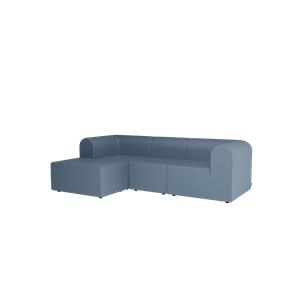 Montana Paradigm 3-Sitzer-Sofa mit Pouf links HE0732-Hero732