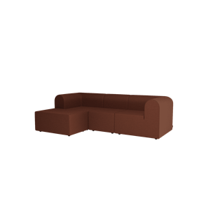 Montana Paradigm 3-Sitzer Sofa mit Pouf links R346-Remix346