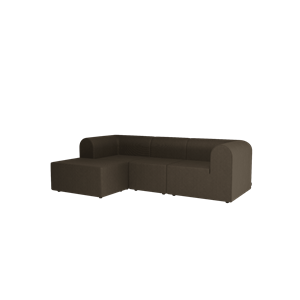 Montana Paradigm 3-Sitzer-Sofa mit Pouf links TC0260-Technicolour0260