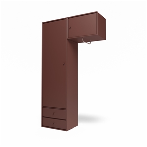 Montana Selection Kleiderschrank II mit Kleiderstange 155-Masala