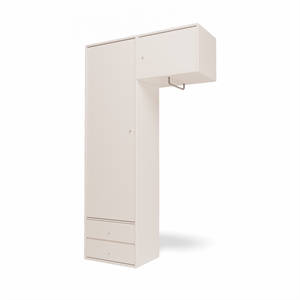 Montana Selection Kleiderschrank II mit Kleiderstange 158-Oat