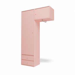 Montana Selection Kleiderschrank II mit Kleiderstange 167-Rubin