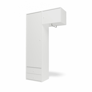 Montana Selection Kleiderschrank Attire II mit Kleiderstange 01-Weiß