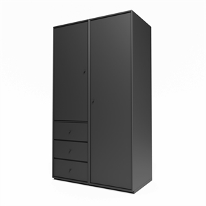 Montana Selection Kleiderschrank III mit Sockel 04-Anthrazit