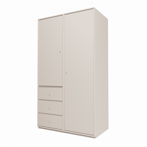 Montana Selection Kleiderschrank III mit Sockel 168-Clay