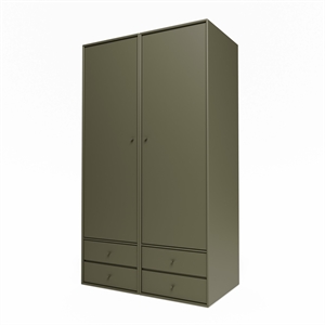 Montana Selection Kleiderschrank III mit Kleiderstange 139-Oregano