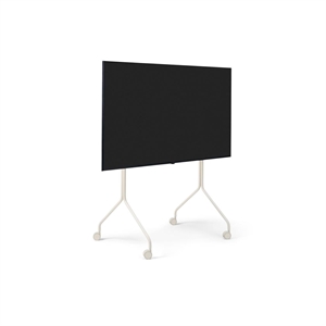 Pedestal Moon Rollin' Tall TV-Ständer Pearl