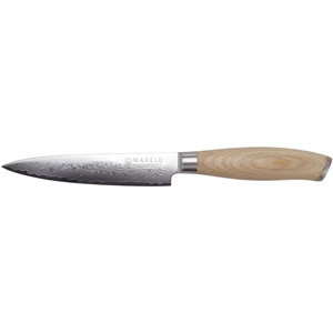 Mareld Akio Japanisches Allzweckmesser 13 cm Helles Holz