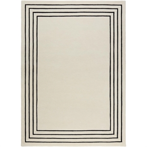 Decotique Outline Teppich 250x350 Gebrochenes Weiß