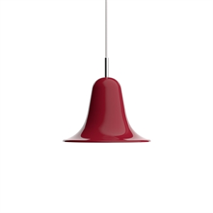 Verner Panton Pantop Pendelleuchte Ø23 Kirschrot