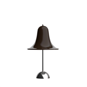 Verner Panton Pantop Tragbare Lampe Pechbraun